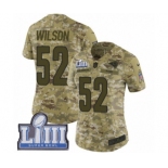 Women's Nike Los Angeles Rams #52 Ramik Wilson Limited Camo 2018 Salute to Service Super Bowl LIII Bound NFL Jersey