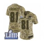 Women's Nike Los Angeles Rams #81 Gerald Everett Limited Camo 2018 Salute to Service Super Bowl LIII Bound NFL Jersey