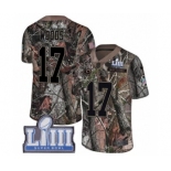 Youth Nike Los Angeles Rams #17 Robert Woods Camo Rush Realtree Limited Super Bowl LIII Bound NFL Jersey