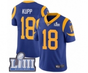 Youth Nike Los Angeles Rams #18 Cooper Kupp Royal Blue Alternate Vapor Untouchable Limited Player Super Bowl LIII Bound NFL Jersey