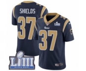 Youth Nike Los Angeles Rams #37 Sam Shields Navy Blue Team Color Vapor Untouchable Limited Player Super Bowl LIII Bound NFL Jersey