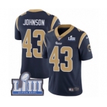 Youth Nike Los Angeles Rams #43 John Johnson Navy Blue Team Color Vapor Untouchable Limited Player Super Bowl LIII Bound NFL Jersey