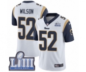 Youth Nike Los Angeles Rams #52 Ramik Wilson White Vapor Untouchable Limited Player Super Bowl LIII Bound NFL Jersey