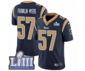 Youth Nike Los Angeles Rams #57 John Franklin-Myers Navy Blue Team Color Vapor Untouchable Limited Player Super Bowl LIII Bound NFL Jersey