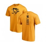 NHL Adidas Pittsburgh Penguins #16 Josh Jooris Gold One Color Backer T-Shirt