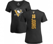 NHL Women Adidas Pittsburgh Penguins #16 Josh Jooris Black Backer T-Shirt