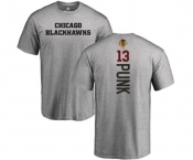 NHL Adidas Chicago Blackhawks #13 CM Punk Ash Backer T-Shirt