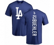 MLB Nike Los Angeles Dodgers #21 Walker Buehler Royal Blue Backer T-Shirt