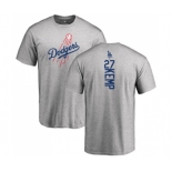 MLB Nike Los Angeles Dodgers #27 Matt Kemp Ash Backer T-Shirt