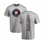 MLB Nike Houston Astros #21 Andy Pettitte Ash Backer T-Shirt