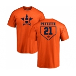 MLB Nike Houston Astros #21 Andy Pettitte Orange RBI T-Shirt