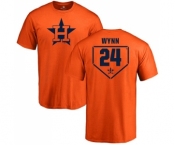 MLB Nike Houston Astros #24 Jimmy Wynn Orange RBI T-Shirt