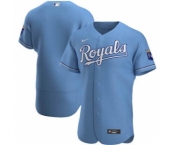 Men's Nike Kansas City Royals 2020 Light Blue Alternate Authentic Baseball Jersey