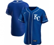 Men's Nike Kansas City Royals 2020 Royal Alternate Authentic Official Team Baseball Jersey