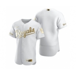 Men's Nike Kansas City Royals Blank White 2020 Authentic Golden Edition Baseball Jersey