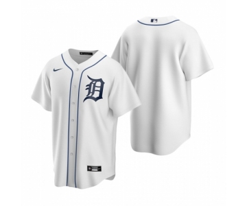 Men's Nike Detroit Tigers Blank White Home Baseball Jersey