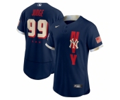 Men's New York Yankees #99 Aaron Judge Nike Navy 2021 MLB All-Star  Authentic Player Jersey