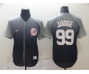 Men's Nike New York Yankees #99 Aaron Judge Grey Drift Fashion MLB Jersey