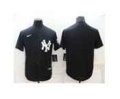 Men's Nike New York Yankees Blank Black Alternate Stitched Baseball Jersey