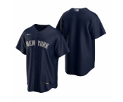 Men's Nike New York Yankees Blank Navy Alternate Stitched Baseball Jersey