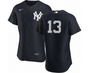 New York Yankees #13 Joey Gallo Men's Nike Black Authentic Alternate MLB Jersey