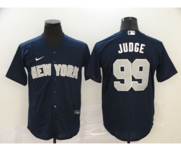 Nike Men's New York Yankees #99 Aaron Judge Navy Blue Flexbase Authentic Collection Baseball Jersey