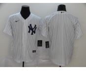 Nike Men's New York Yankees Blank Replica White Baseball Jersey