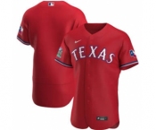 Men's Nike Texas Rangers 2020 Scarlet Alternate Authentic Team Baseball Jersey