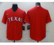 Men's Nike Texas Rangers Blank  Red Alternate Cool Base Baseball Player Jersey