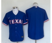 Men's Texas Rangers Blank Royal Cool Base Stitched Baseball Jersey