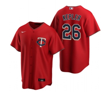 Men's Minnesota Twins #26 Max Kepler Red Cool Base Stitched Jersey