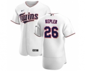 Men's Nike Minnesota Twins #26 Max Kepler White Home 2020 Authentic Player Baseball Jersey