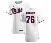 Men's Nike Minnesota Twins #76 Alex Kirilloff White Home 2020 Authentic Player Baseball Jersey