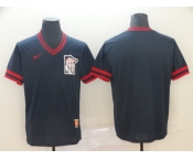 Men's Nike  Minnesota Twins Blank Navy Blue  M&N   MLB Jersey