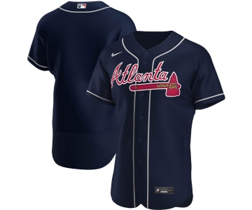 Atlanta Braves Men's Nike Navy Alternate 2020 Authentic Official MLB Team Jersey