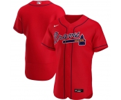 Atlanta Braves Men's Nike Red Alternate 2020 Authentic Official Team MLB Jersey