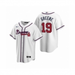 Men's Atlanta Braves #19 Shane Greene Nike White 2020 Replica Home Jersey