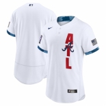 Men's Atlanta Braves Blank Nike White 2021 MLB All-Star Authentic Jersey