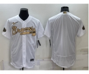 Men's Atlanta Braves Blank White 2022 All Star Stitched Flex Base Nike Jersey