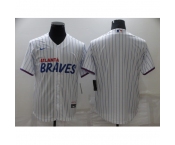 Men's Nike Atlanta Braves Blank White City Player Jersey