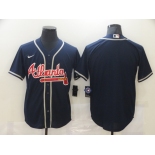 Nike Atlanta Braves Blank Dark Blue 2020 Cool Base Baseball Jersey