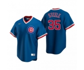 Men's Chicago Cubs #35 Justin Steele Nike Royal Pullover Cooperstown Jersey