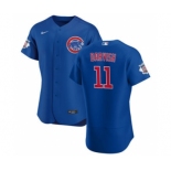 Men's Nike Chicago Cubs #11 Yu Darvish Royal Alternate 2020 Authentic Player Baseball Jersey