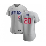 Men's Nike Chicago Cubs #20 Colin Rea Gray Road 2020 Authentic Team Baseball Jersey