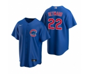 Men's Nike Chicago Cubs #22 Jason Heyward Royal Alternate Stitched Baseball Jersey