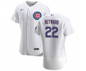 Men's Nike Chicago Cubs #22 Jason Heyward White Home 2020 Authentic Player Baseball Jersey