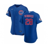 Men's Nike Chicago Cubs #28 Kyle Hendricks Royal Alternate 2020 Authentic Player Baseball Jersey