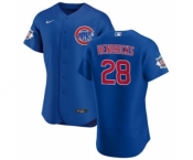 Men's Nike Chicago Cubs #28 Kyle Hendricks Royal Alternate 2020 Authentic Player Baseball Jersey