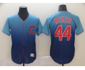 Men's Nike Chicago Cubs #44 Anthony Rizzo Drift Fashion MLB Jersey