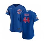 Men's Nike Chicago Cubs #44 Anthony Rizzo Royal Alternate 2020 Authentic Player Baseball Jersey